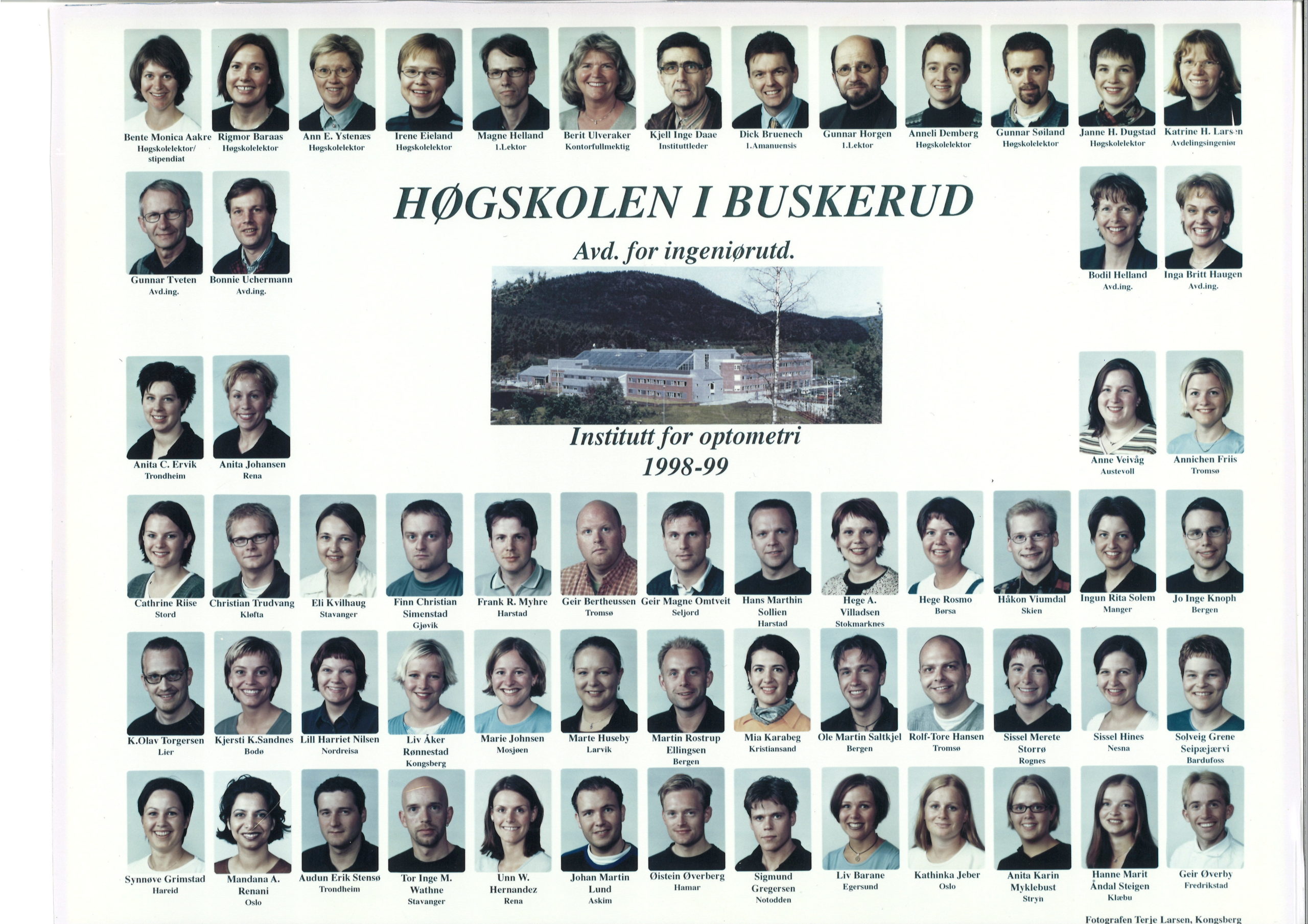 Kullet 1998 til 1999.